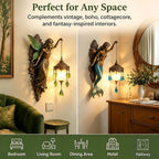 Fairy Lamp & Lantern – Vintage Wall Sconce Light，Fairy