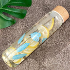 32 oz Glass Water Bottle with Straw, Borosilicate Glass Bottle with Bamboo Lid