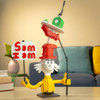 Dr. Seuss Sam-I-Am Green Eggs & Ham Building Set, 637-Piece Collectible Decor