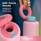 Lift Chug Lid 24-Hour Cold Leak-Proof Water Bottle, 32 fl oz