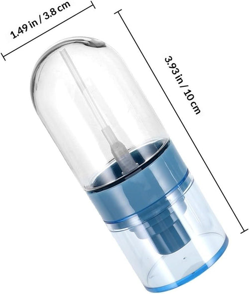 5pcs Blue 50ml Refillable Spray Bottle Fine Mist for Home Use Portable Lightweight Reusable Plastic, Compact Atomizer for Skincare, Hair Oil, Toner, and Professional Use