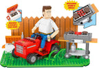 King of the Hill Hank Hill Backyard Building Kit, 586-Piece Collectible Set