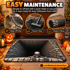 3D Halloween Rugs & Optical Illusion Door Mat，47.24 * 31.50 in