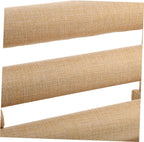 Bracelet Display Stand Multi Tier Tabletop Holder for Displays PVC Linen Wood Build, Beige Finish, Secure Platform for Collections, Versatile Use on Cases