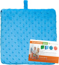 Special Needs Essentials FocusPad Vibrating Sensory Seat Cushion - Wiggle Seat & Foot Fidget for Kids and Adults with ADHD or Autism, Classroom & Home | Blue Textured Square