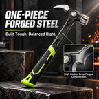 Adjustable Nail Puller Hammer with Magnetic Nail Holder