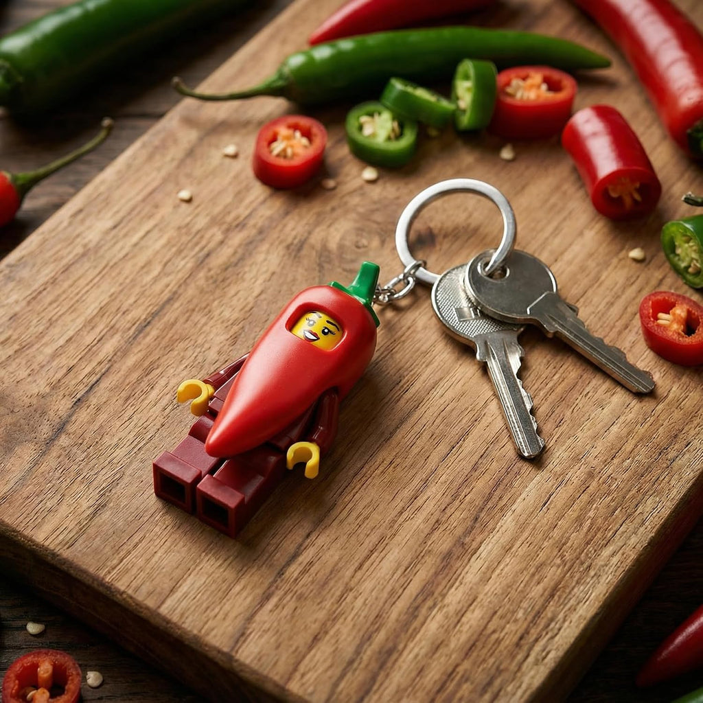 LEGO Keychain Light - Chili Costume Girl
