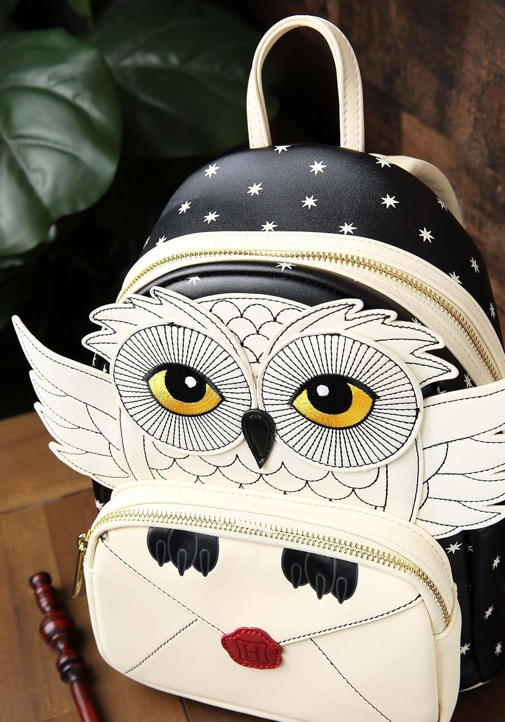 Harry Potter Hedwig Howler Womens Double Strap Shoulder Bag Purse