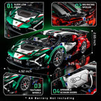 Remote Control Race Car Building Blocks, RC Construction Toy Set