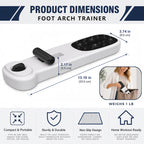 Foot Arch Trainer, Flat Feet Corrector & Plantar Fasciitis Relief Device