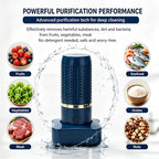 Wireless Fruit and Vegetable Cleaner with OH-ion Purification Food Washer