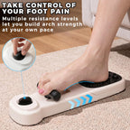 Foot Arch Trainer, Flat Feet Corrector & Plantar Fasciitis Relief Device