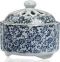 Ceramic Garlic Keeper with Breathable Lid, 4-Inch Countertop Storage Container