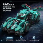 1:18 Futuristic Sports Car Building Blocks, 313-Piece Model Kit