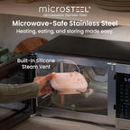 MicroSteel Heat & Eat Leak-Proof Stainless Steel Container