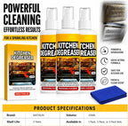 Grill Degreaser Spray Heavy Duty Cleaner For Outdoor Grills (2 Pcs) Cuts Through Tough Grease And Residue For Grills, Smokers, And Outdoor Cooking Areas