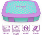 Prints Insulated Lunch Bag Set With Kids Bento-Style Lunch Box (Mermaid Scales)