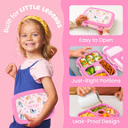 BLUEY Kids Leak-Proof, 5-Compartment Bento-Style Kids Lunch Box
