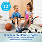 2-in-1 Backpack & Insulated Lunch Bag Set With Stainless Steel Water Bottle