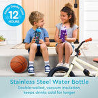 2-in-1 Backpack & Insulated Lunch Bag Set With Stainless Steel Water Bottle
