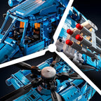 RC Helicopter Building Set, Remote-Control Helicopter Model Kit
