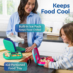 Chill Kids (Green/Navy) and Chill Mini (Crisp Grays) Lunch Box Set