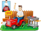 King of the Hill Hank Hill Backyard Building Kit, 586-Piece Collectible Set