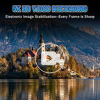 5K Digital Camera, Autofocus Point-and-Shoot Camera