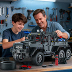 1:8 Off-Road Car Building Set, 4x4 SUV Model Kit for Adults & Teens