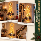 Christmas Decorations Wall Lights Star of Bethlehem Christian Hanging Decor
