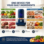 Wireless Fruit and Vegetable Cleaner with OH-ion Purification Food Washer