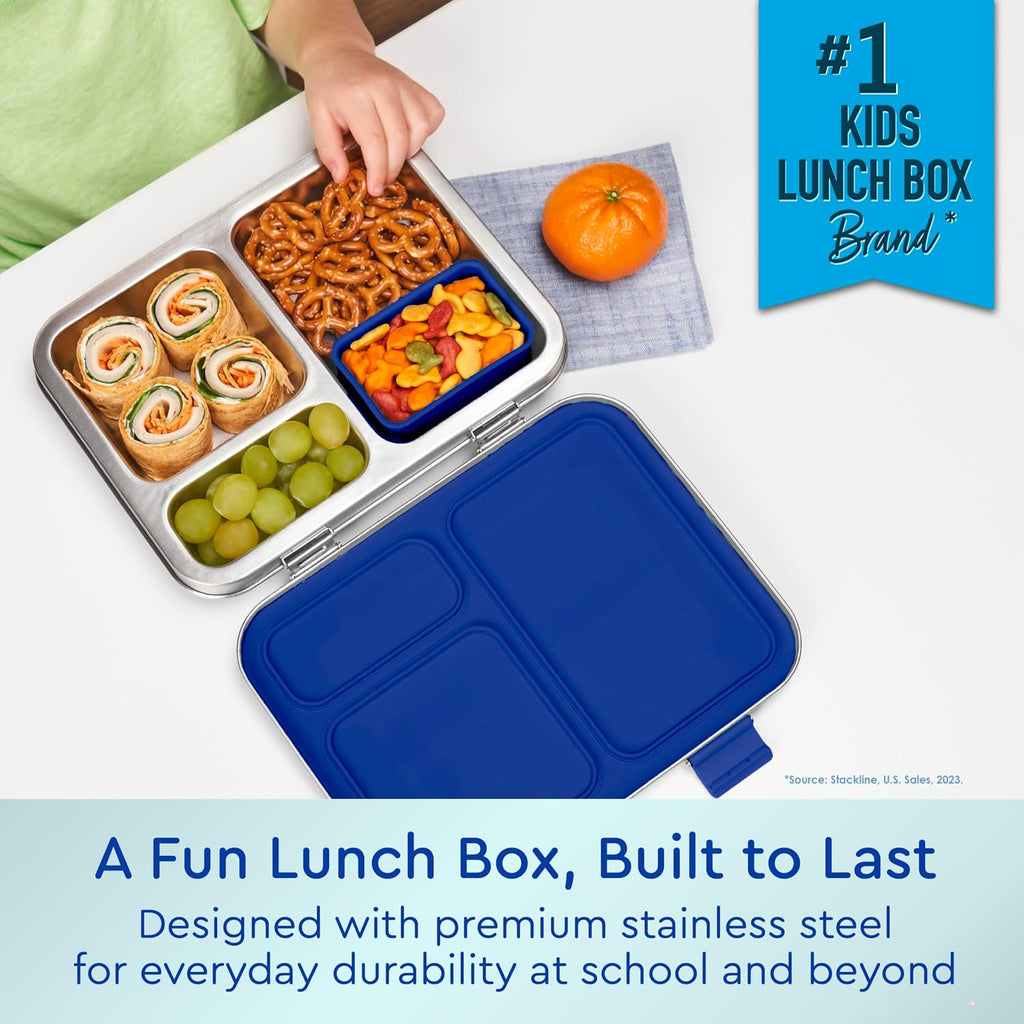 Kids Stainless Steel Lunch Box and Water Bottle Set