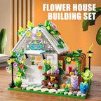 Flower House Building Set with LED Lights for Girls 8-12 (719Pcs)