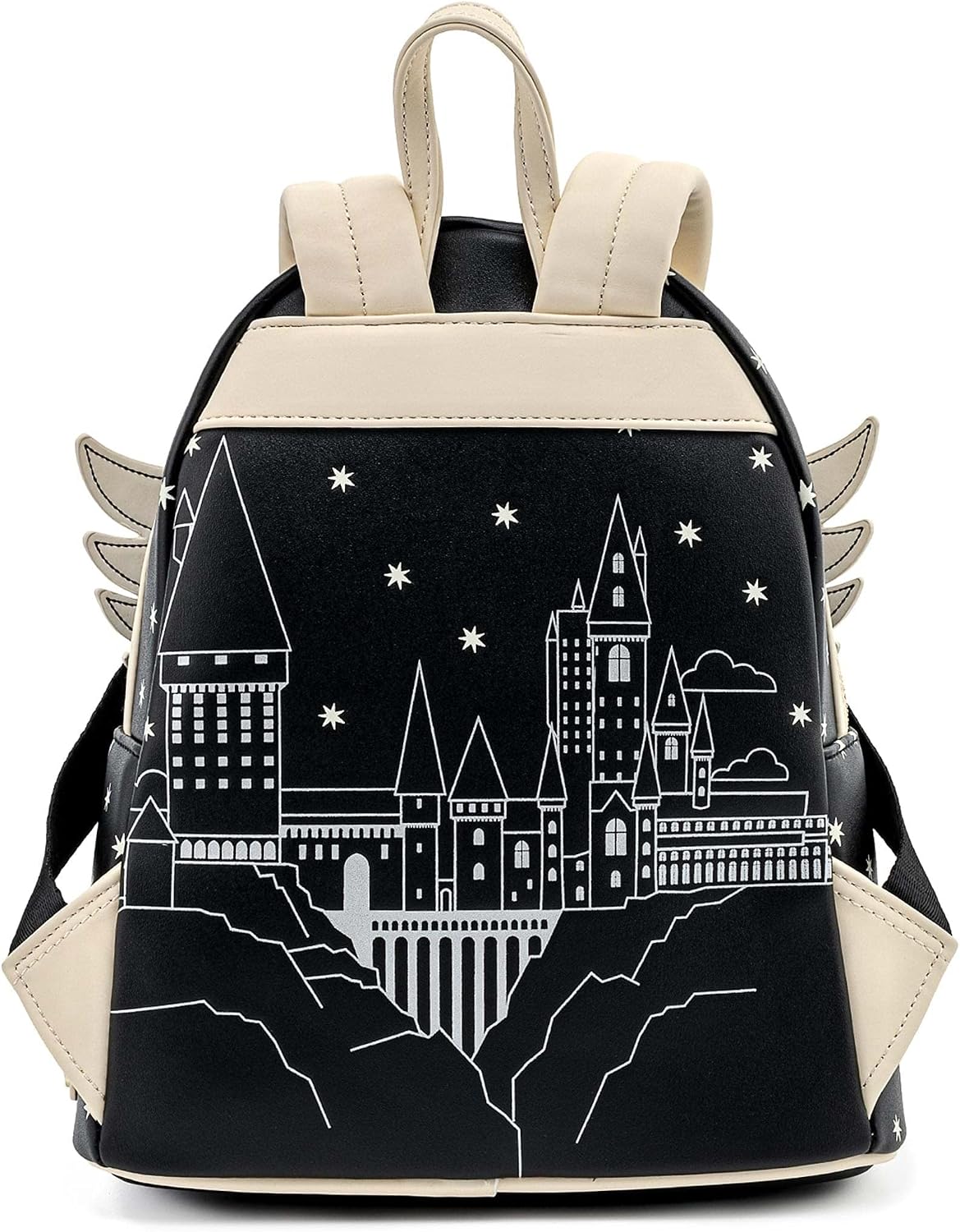 Harry Potter Hedwig Howler Womens Double Strap Shoulder Bag Purse