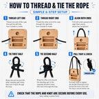 Portable Rock Climbing Hangboard, Versatile Pinch Block Training Tool