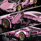 1:14 Race Car Building Set, Supercar Model Kit for Adults & Teens