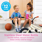 2-in-1 Backpack & Insulated Lunch Bag Set With Stainless Steel Water Bottle