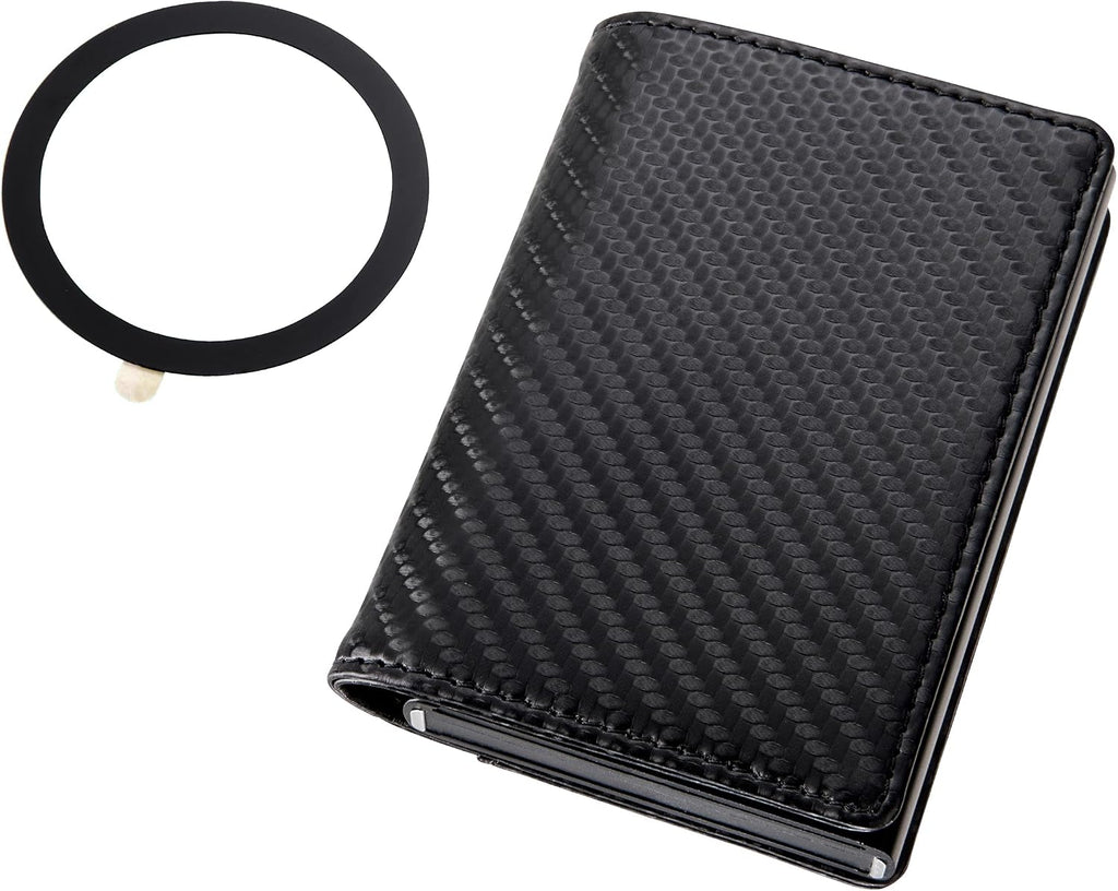Card Case with Removable MagSafe Sherlock Home 2-in-1 Wallet with RFID Protection Reading Protection for 6 Cards - Strong Magnet for Attaching to Mobile Phone Made of Faux Leather, Metal in