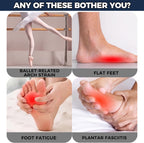 Foot Arch Trainer, Flat Feet Corrector & Plantar Fasciitis Relief Device