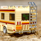 Breaking Bad RV Building Kit, 477-Piece Walter White Camper Van with Lab Interior