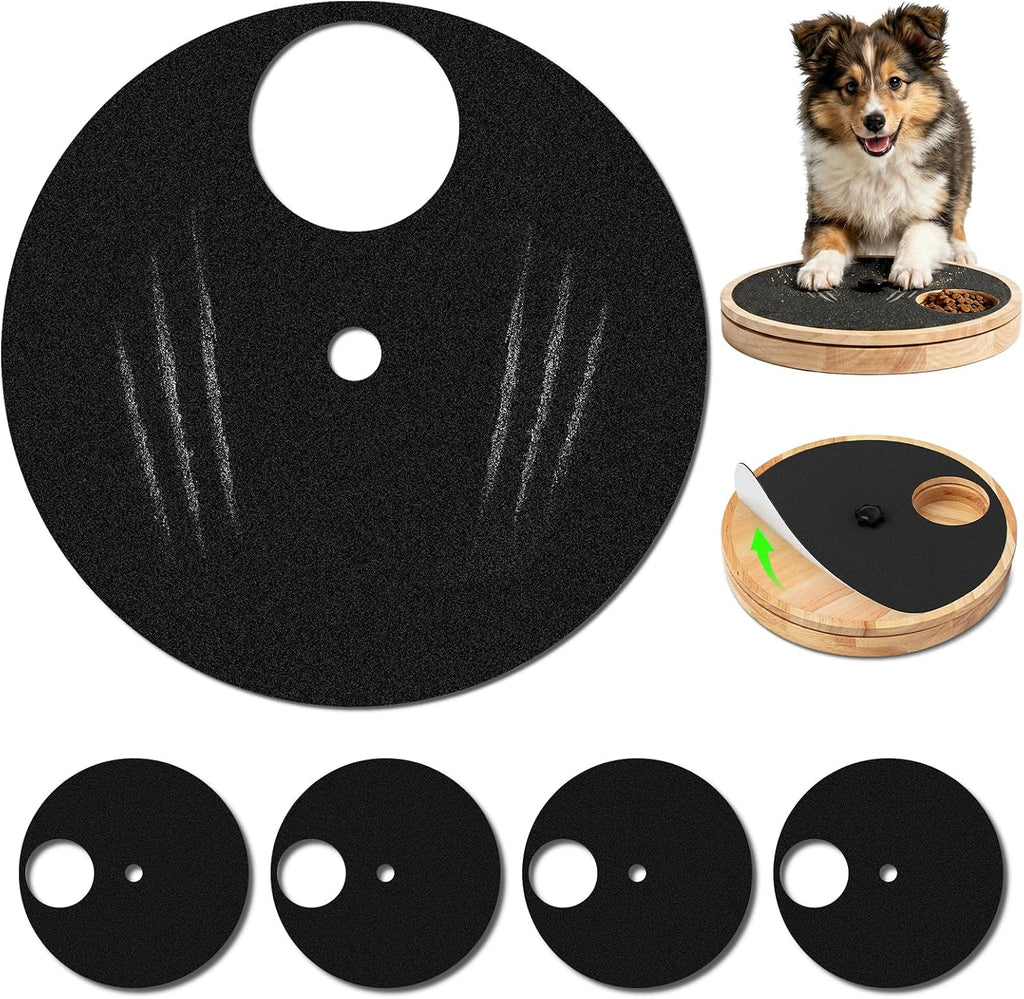 5 Pack Replacement Scratch Pads for Dog Nail Scratch Board, 80 Grit
