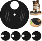 5 Pack Replacement Scratch Pads for Dog Nail Scratch Board, 80 Grit
