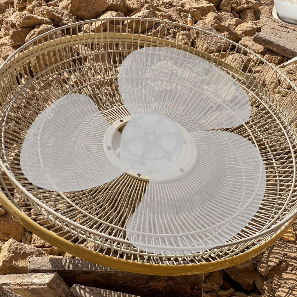 12 Inch Plastic Fan Replacement Universal for Table Floor Fans Sturdy Easy Installation