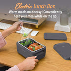 Heat Electric Lunch Box & Portable Food Warmer for Work & Travel