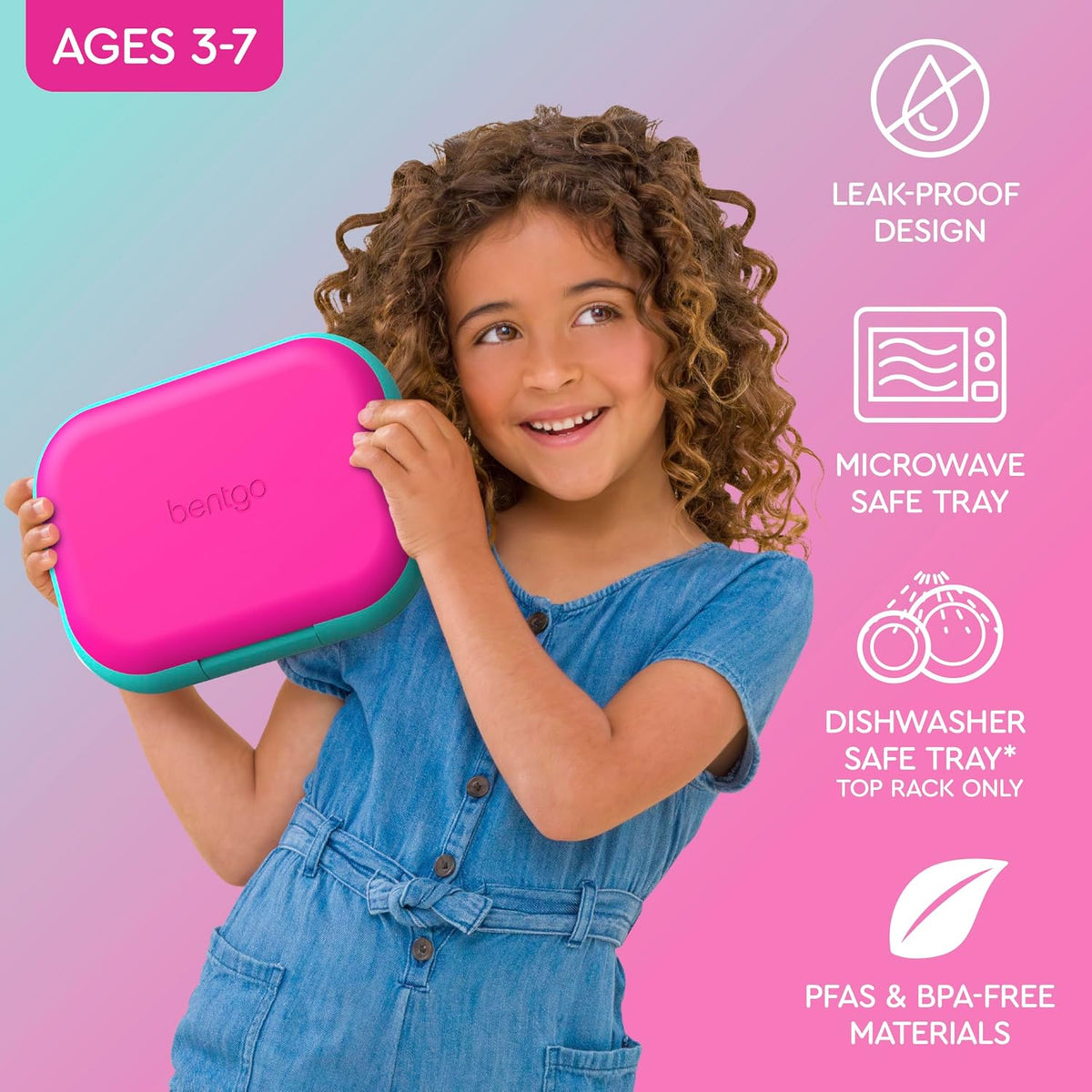 Chill Kids (Fuchsia/Teal) and Chill Mini (Tide Blues) Lunch Box Set