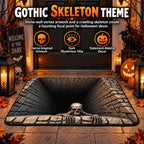 3D Halloween Rugs & Optical Illusion Door Mat，47.24 * 31.50 in