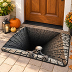 3D Halloween Rugs & Optical Illusion Door Mat，47.24 * 31.50 in