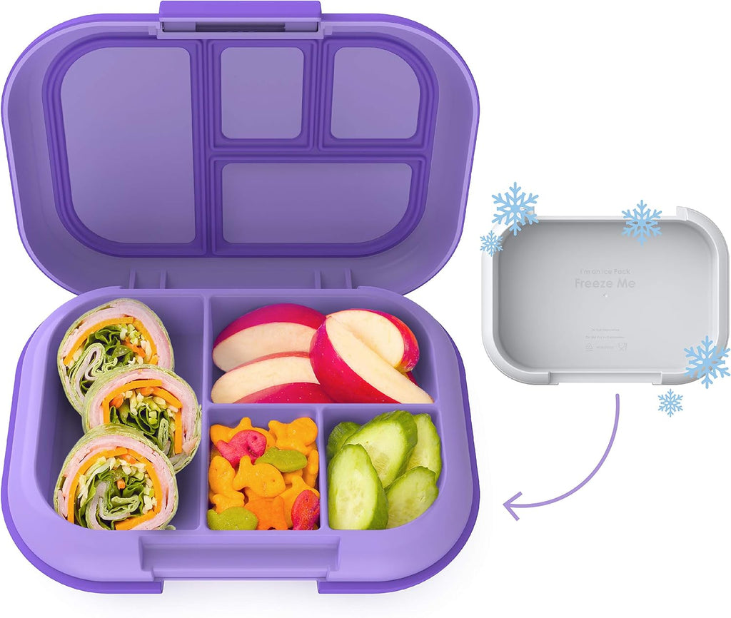 Kids Chill Lunch Box With Kids Reusable Plastic Utensils