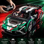 Remote Control Race Car Building Blocks, RC Construction Toy Set