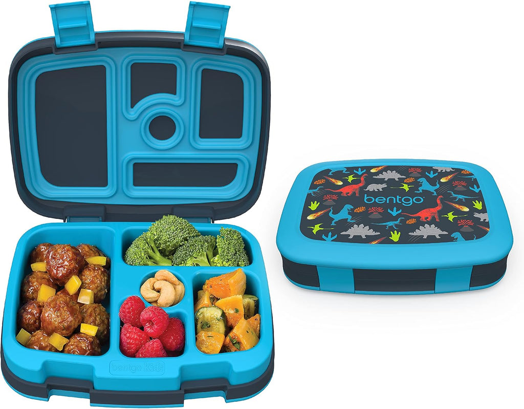 2-in-1 Backpack & Insulated Lunch Bag Set With Kids Prints Lunch Box